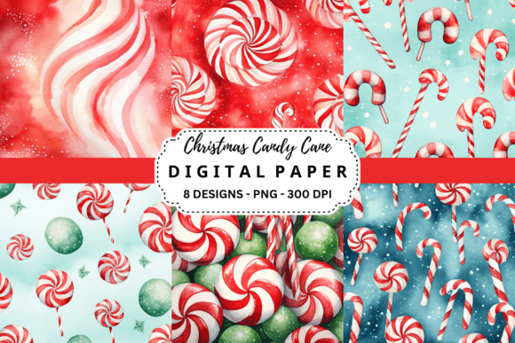 Christmas Candy Cane Backgrounds: Your Festive Design Toolkit