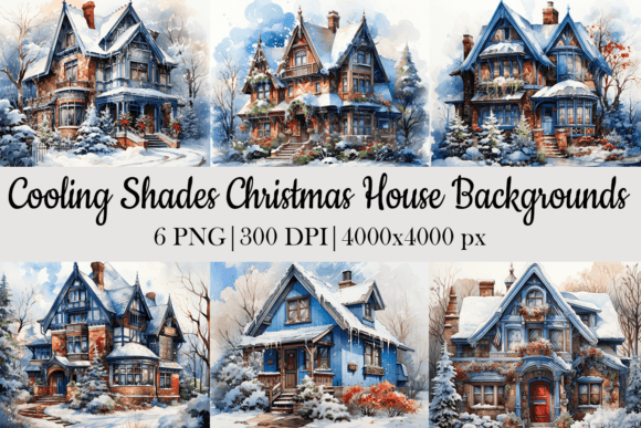 Christmas House Backgrounds: A Designer's Cozy Toolkit