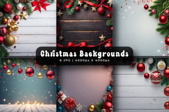Elevate Your Holiday Designs with Festive Christmas Backgrounds