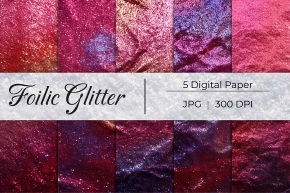 Foilic Glitter Paper Backgrounds: A Designer's Guide
