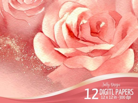 Ocher Pink with Roses Backgrounds: Elevating Your Creative Projects