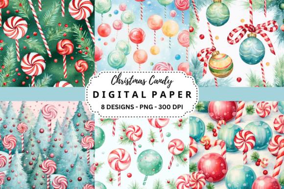 Sweeten Your Holiday Designs with Festive Digital Backdrops
