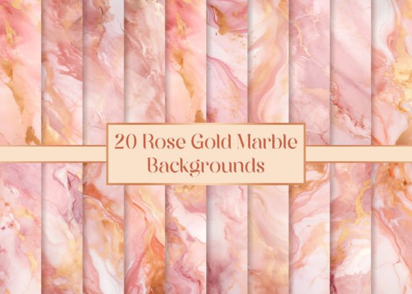 The Allure of Rose Gold Marble Backgrounds for Modern Creators